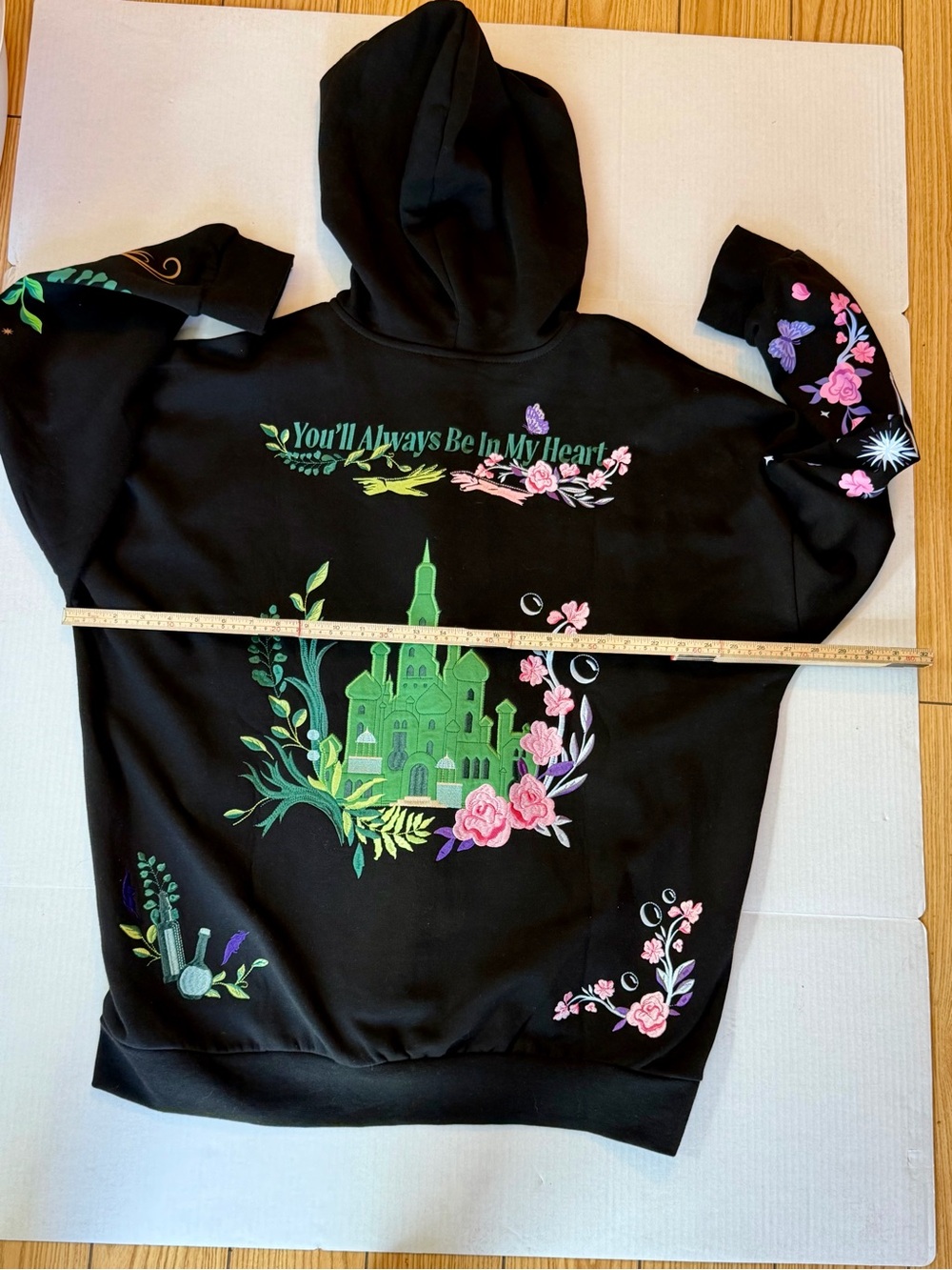 Her Universe Wicked Elphaba & Glinda Duo Embroidered Girls Hoodie - Picture 4 of 12